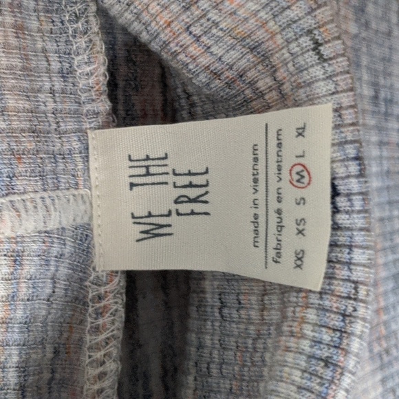 FREE PEOPLE  WE THE FREE Medium Turtleneck Tunic Top - Picture 3 of 6